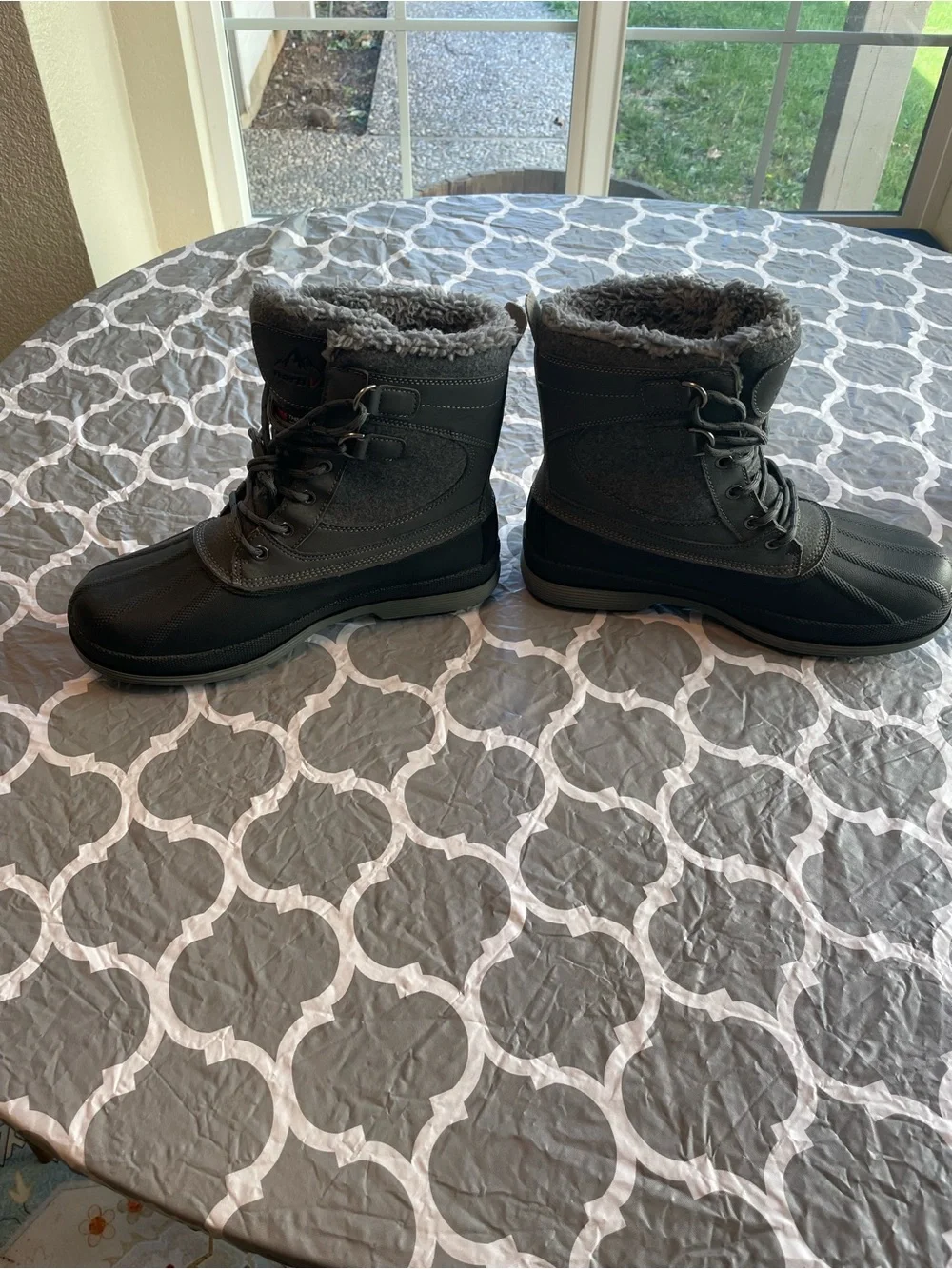 Nortiv8 boots waterproof mens Hiking Outdoor Military Tactical Sz8 Nonslip